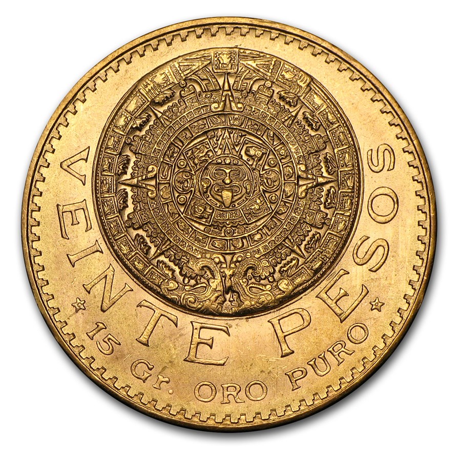 Azteca 20 Pesos Oro